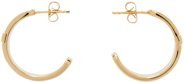 Gold Grace Hoop Earrings