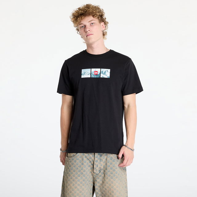 S/S Tee Expedition System Graphic Tnf Black