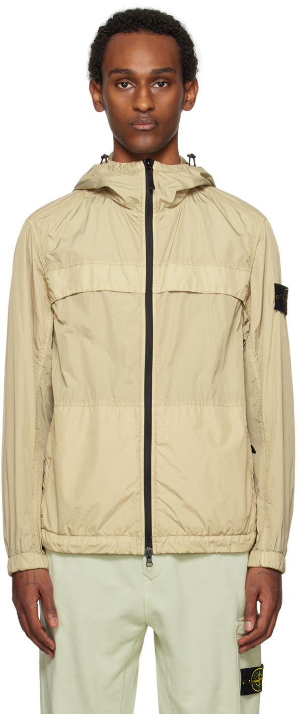 Яке Stone Island Crinkle Reps R-NY Jacket "Khaki" Бежово | 801540922, 0
