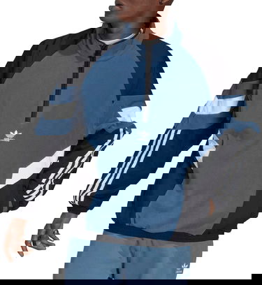 Суитчър adidas Originals Hoodie Rekive Polar Fleece Синьо | hk7362, 0