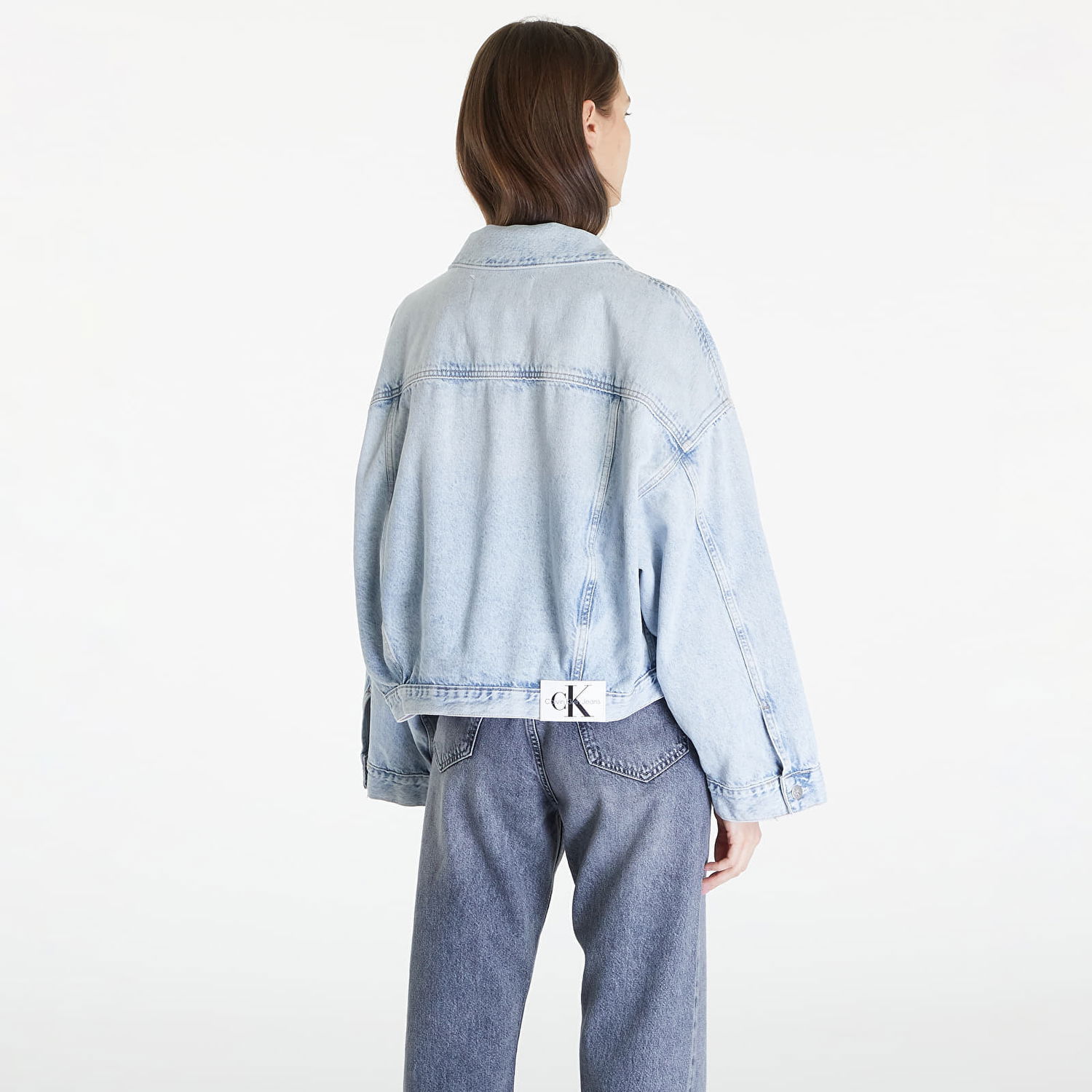 Яке CALVIN KLEIN Relaxed Denim Jacket Denim Синьо | J20J222792 1AA, 1