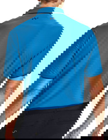 Поло тениска Under Armour Playoff Pique Performance Polo Синьо | 1345459-428, 3