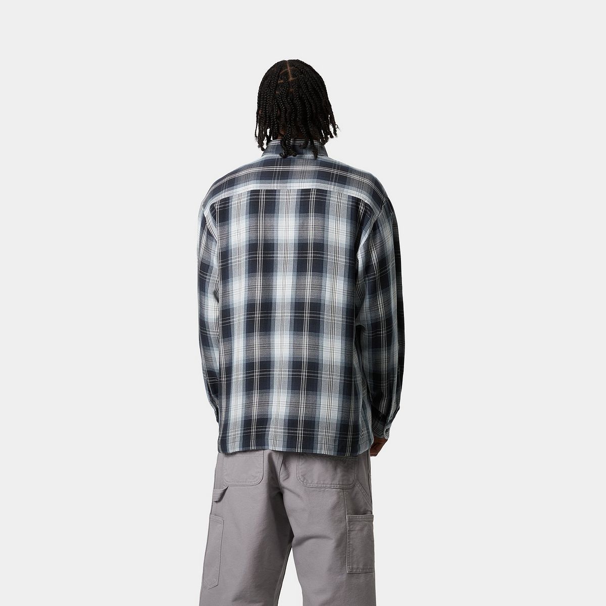 Риза Carhartt WIP Carhartt WIP Blanton Long Sleeve Plaid Shirt Синьо | I034379_8, 1