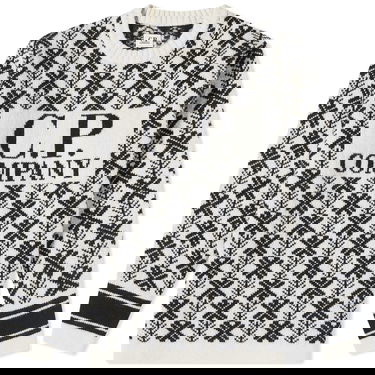 Пуловер C.P. Company Wool Jacquard Crewneck Var.01 Черно | 15CMKN234A-006633J-V01, 0