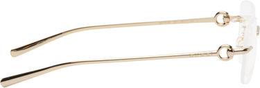 Слънчеви очила Gucci Gucci Horsebit Rimless Glasses Металик | GG1703O-003, 1