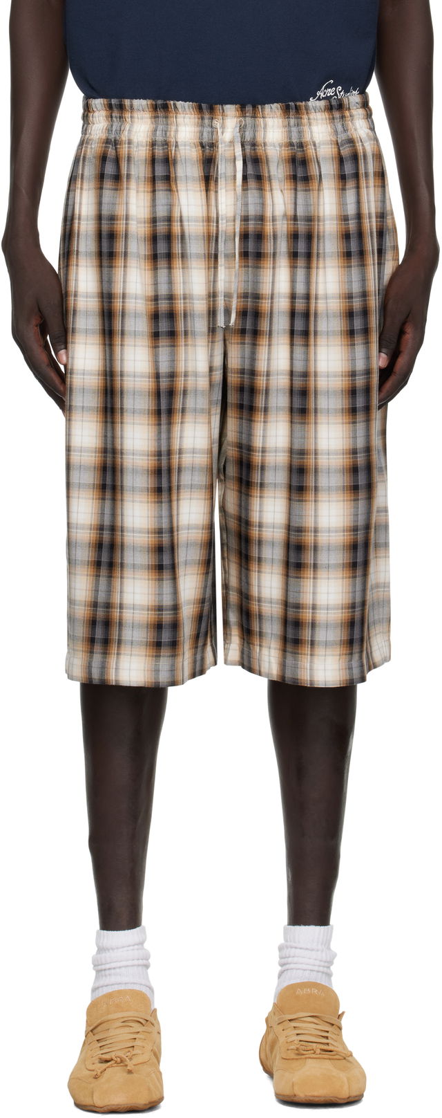 Acne Studios Check Shorts