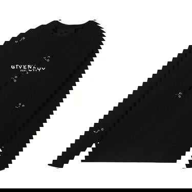Пуловер Givenchy Oversized Crewneck Черно | BMJ0B83Y69 001, 1