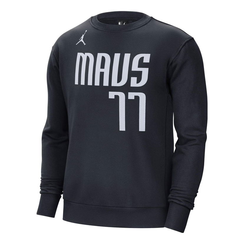 Пуловер Jordan Jordan x NBA Dallas Mavericks Luka Doni 77 Sweatshirt Тъмно синьо | DR2531-426