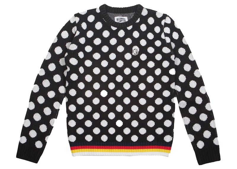 Пуловер BILLIONAIRE BOYS CLUB Billionaire Boys Club Polka Dot Crewneck Sweater Черно | 8818501BLK