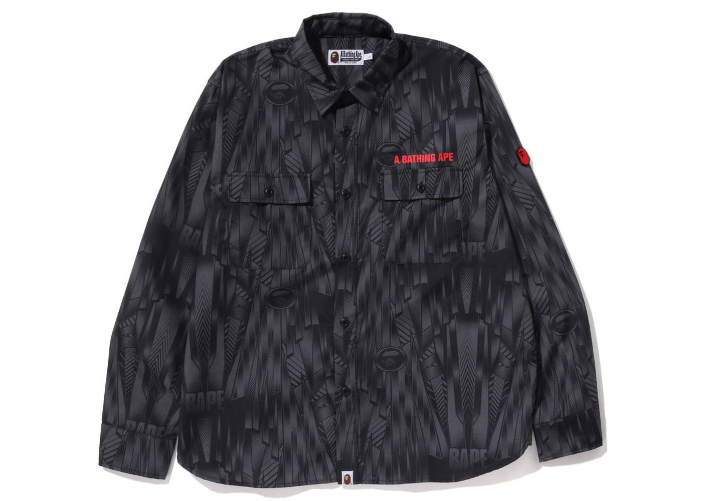 Риза BAPE Speed Racer Relaxed Fit Shirt Черно | 1J30-131-003, 0