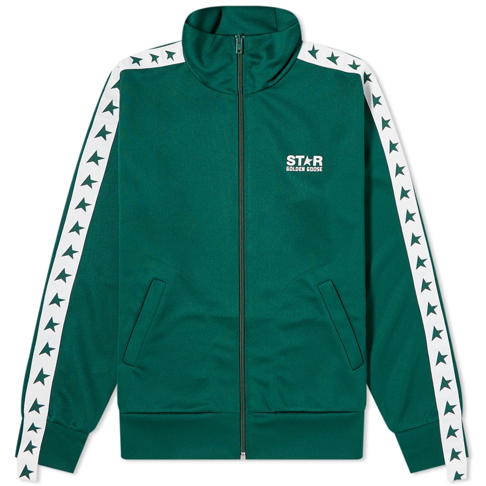 Яке Golden Goose Golden Goose Star Zipped Track Jacket Зелено | GWP00875-P000520-35825, 0
