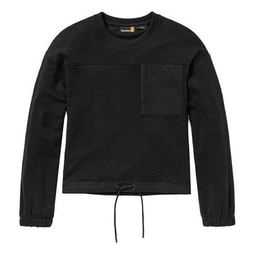 Пуловер Timberland Timberland Bold Beginnings Mix Media Creneck Sweater Черно | A6AA5-001