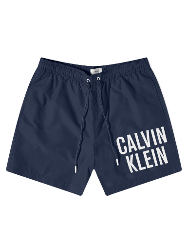 Бански CALVIN KLEIN Large Logo Swim Short Тъмно синьо | KM0KM00794DCA