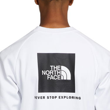 Суитчър The North Face Raglan Red Box Sweater Бяло | NF0A4SZ9FN41, 2