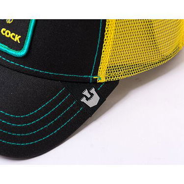 Шапка с козирка Goorin Bros. Goorin 'Acid Trip Pack' - Cock Trip Black / Yellow Черно | 101-1011-BLK, 4