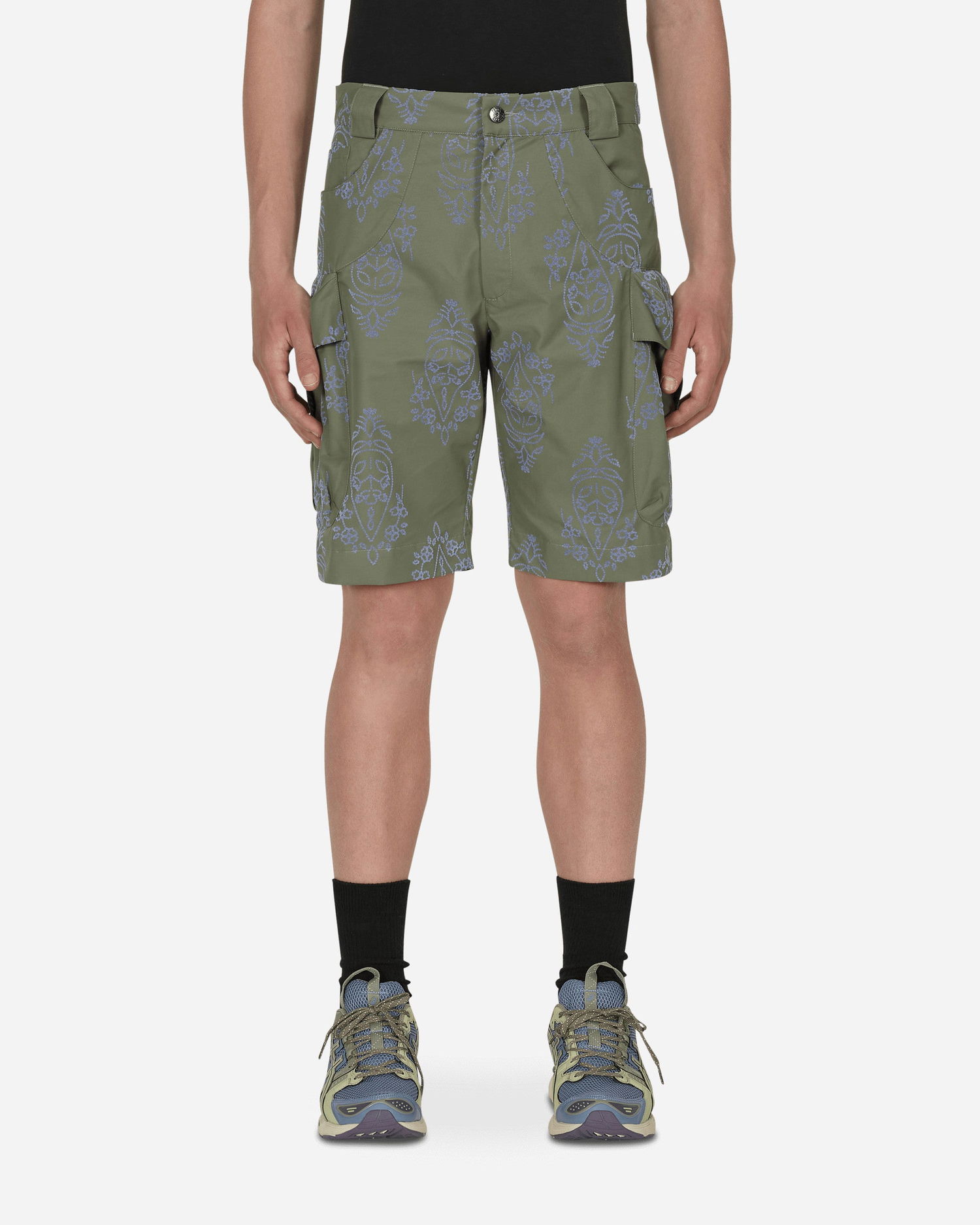 Къси панталони Paria Farzaneh Tatio 3D Pocket Shorts Зелено | PFB0112 001, 0