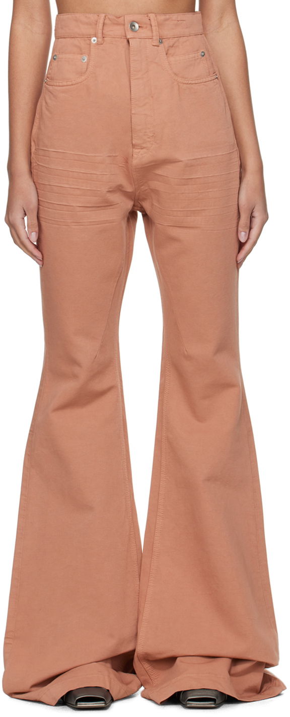 Дънки Rick Owens Rick Owens DRKSHDW Bolan Flare Jeans Оранжево
 | DS01D1311 CB