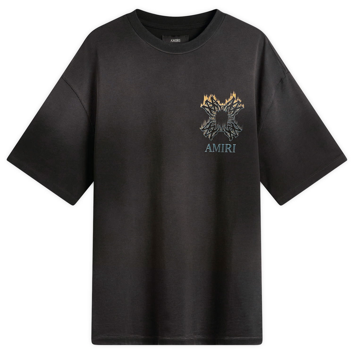Тениска AMIRI MA Quad Flames T-Shirt Черно | AMTOJR1112-001, 0