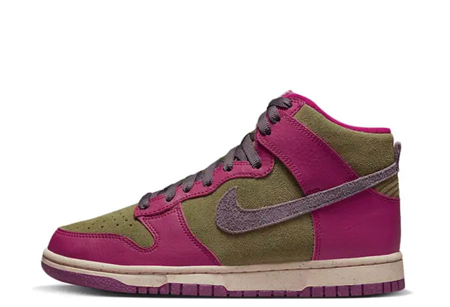 Кецове и обувки Nike Dunk High "Dynamic Berry" Лилаво | FB1273-500, 1