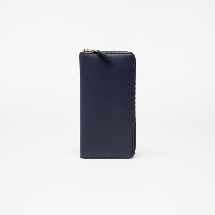 Портфейл Comme des Garçons Classic Colour Leather Wallet Navy Тъмно синьо | SA0110 NAVY