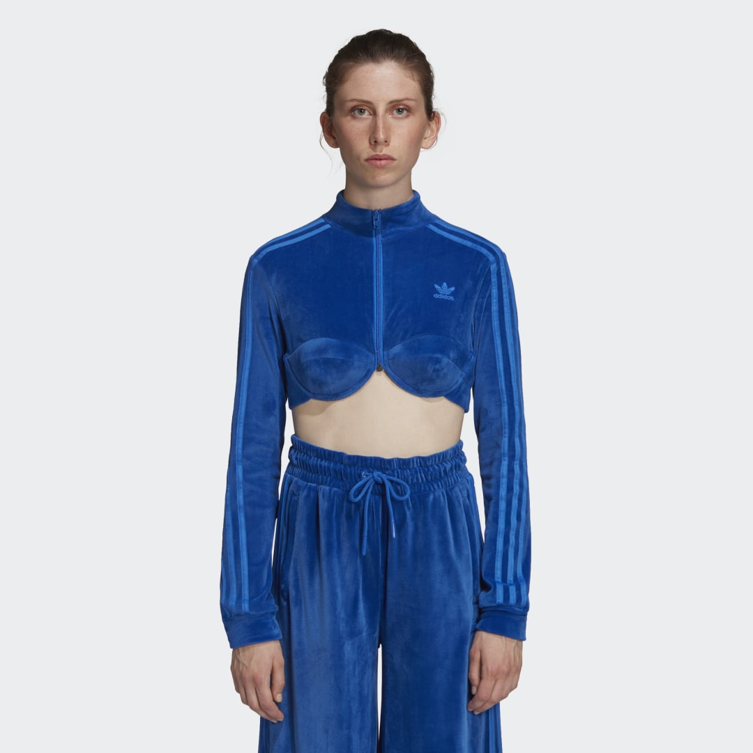 Яке adidas Originals x Jeremy Scott Track Top Тъмно синьо | H50965, 0