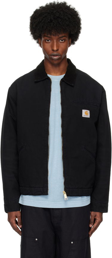 Яке Carhartt WIP Detroit Black Work Jacket Черно | I027358, 0