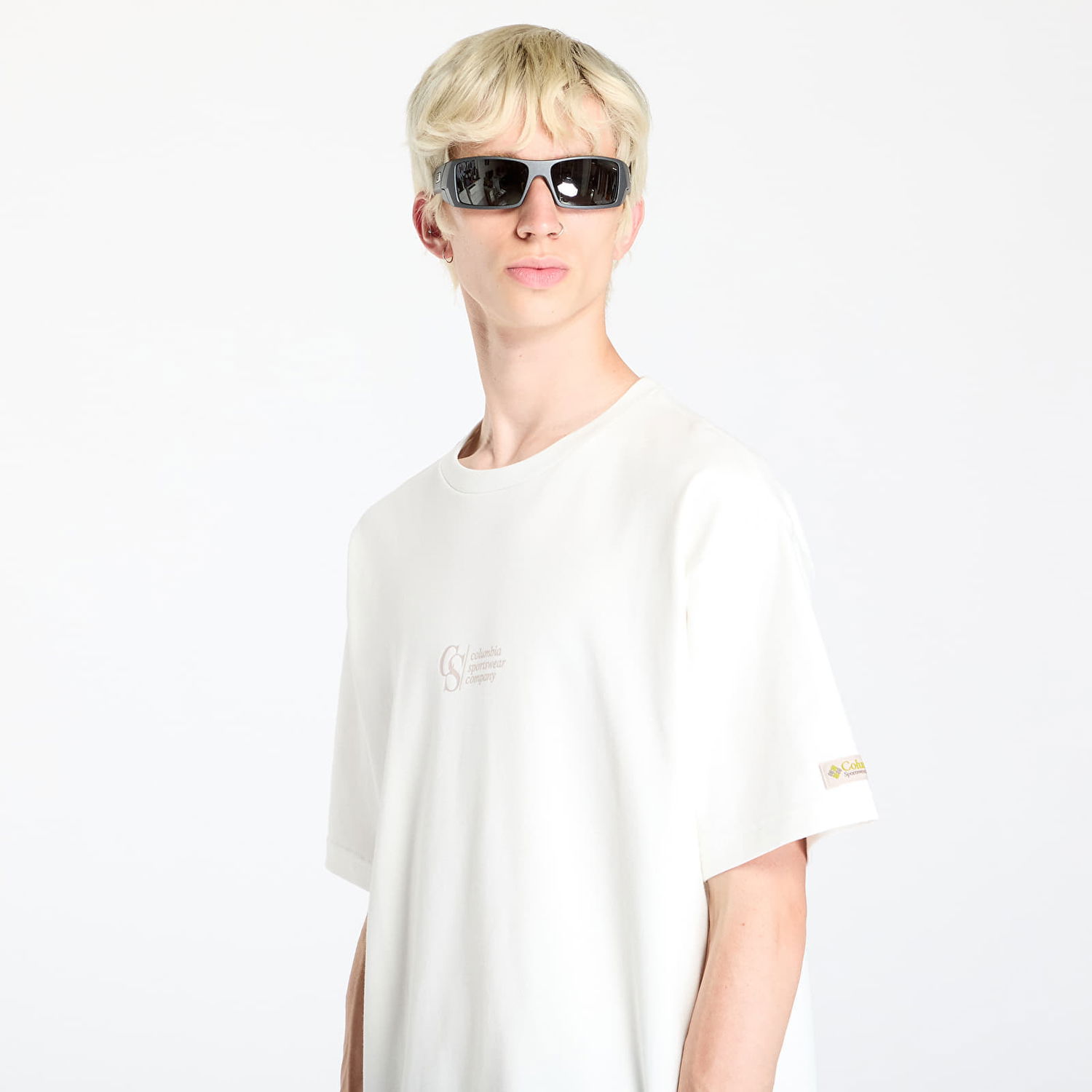 Тениска Columbia CSC™ Heritage Graphic Tee Sea Salt Бяло | 2090871125, 1