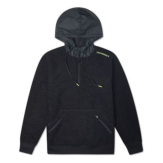 Суитчър Converse Mountain Club Sherpa Pullover Hoodie Черно | 10020318-A01, 0