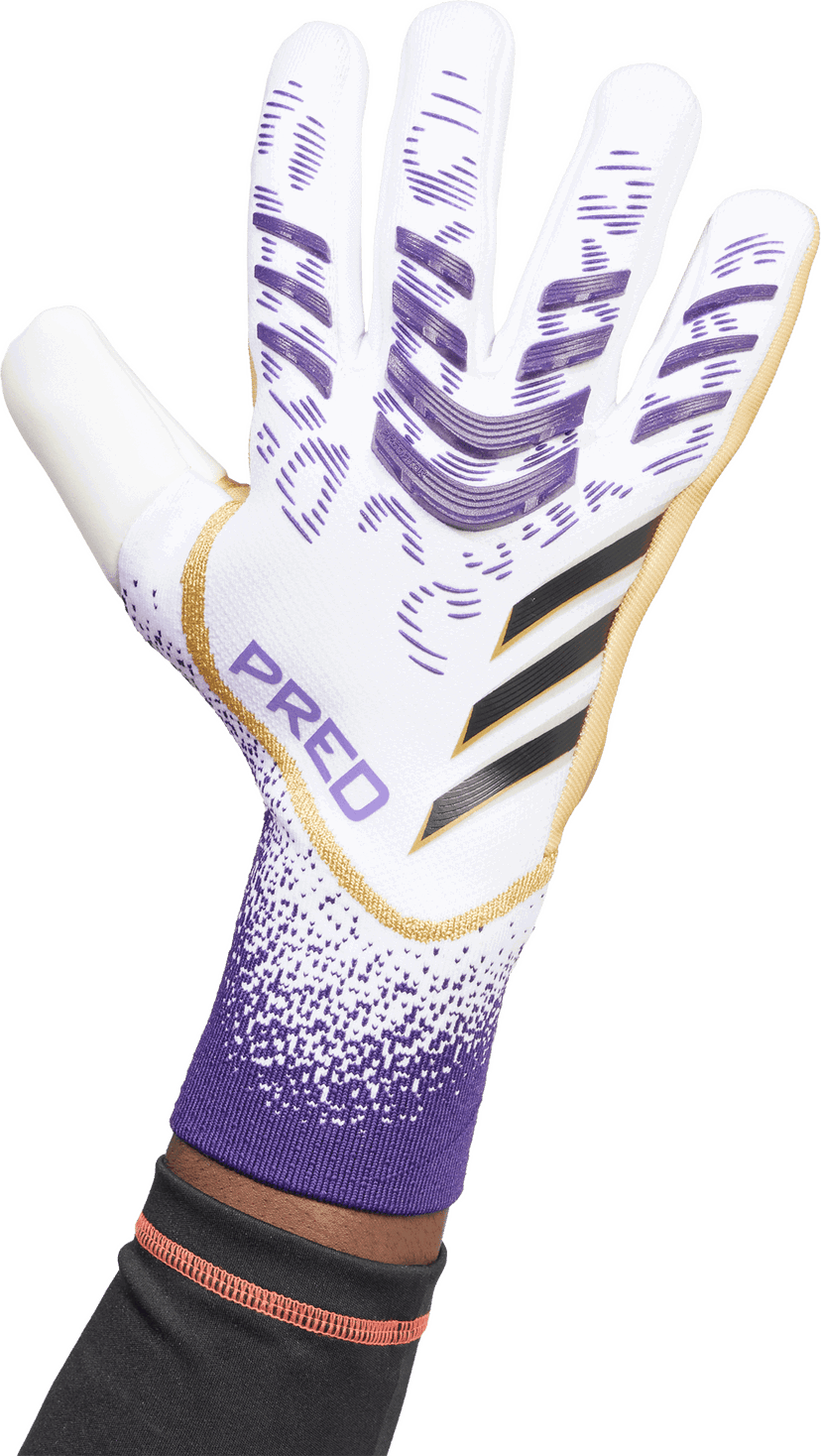 Спортна екипировка adidas Originals PREDATOR GL PRO Goalkeeper Gloves Бяло | jz5787