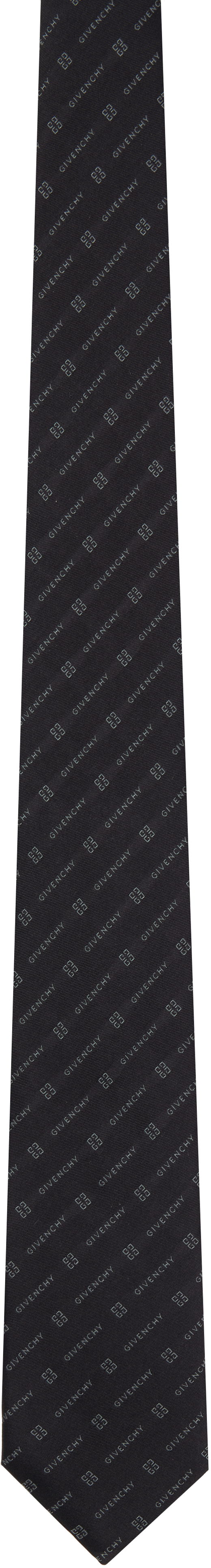 Шал Givenchy 4G Silk Tie Черно | GV07LS J6033 1, 0