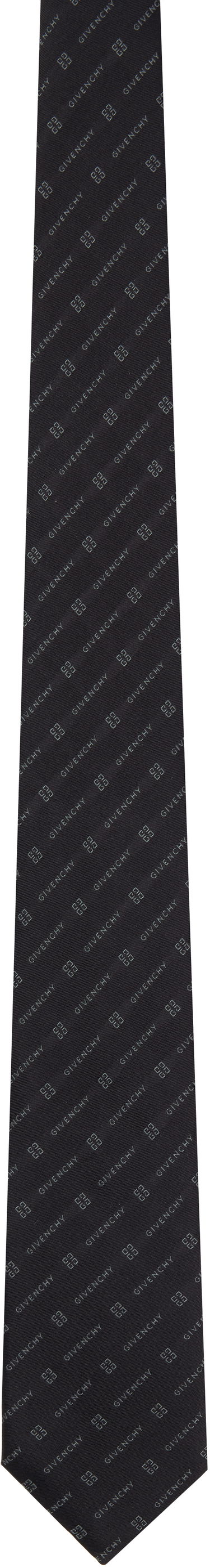 Шал Givenchy 4G Silk Tie Черно | GV07LS J6033 1, 0