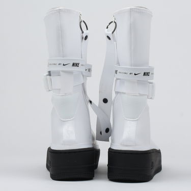 Кецове и обувки Nike W Air Force 1 Sage Hi Бяло | AQ2771-100, 3