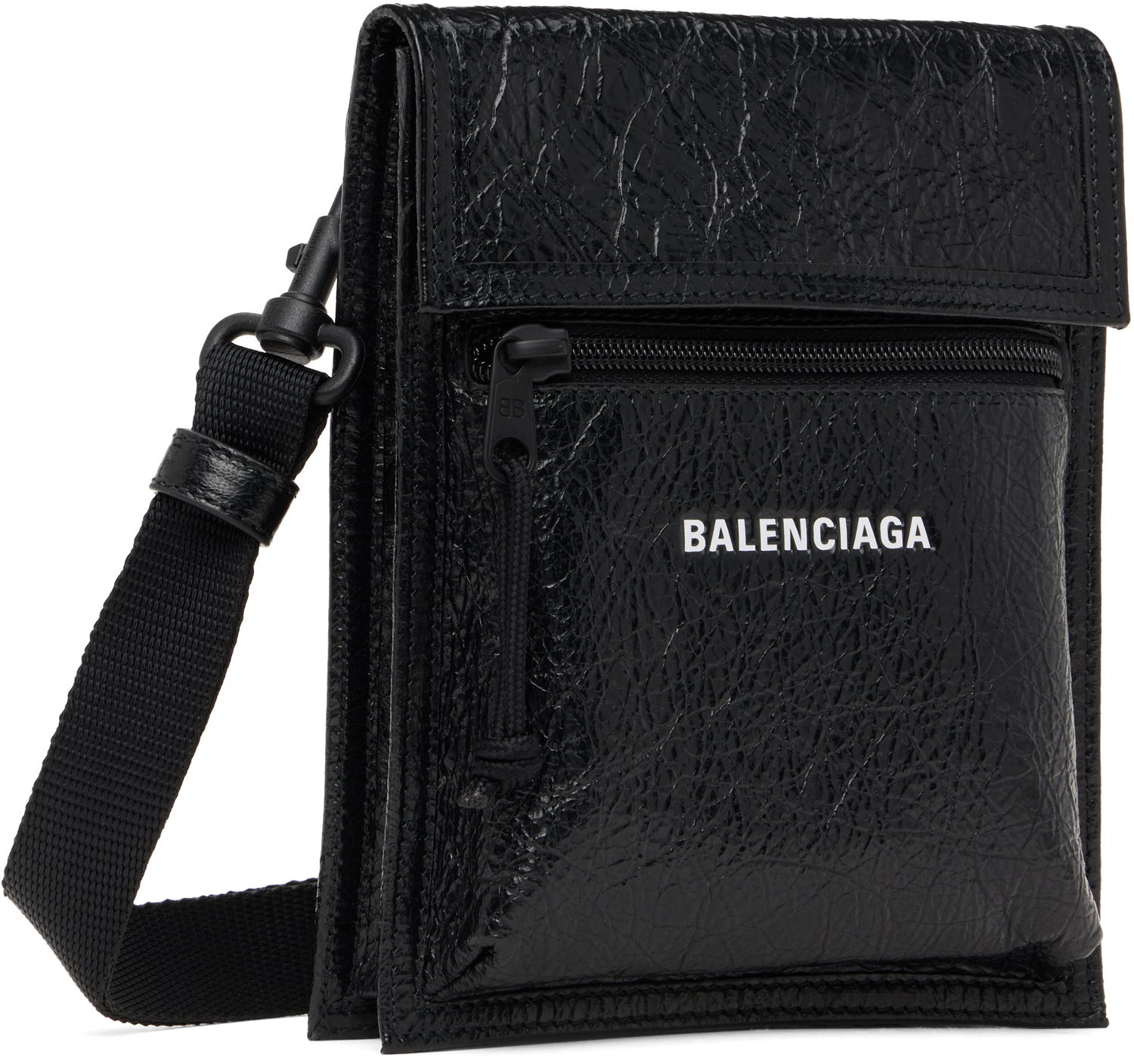Чанта през рамо Balenciaga Balenciaga Explorer Small Pouch Черно | 6559821VG7X1090, 1