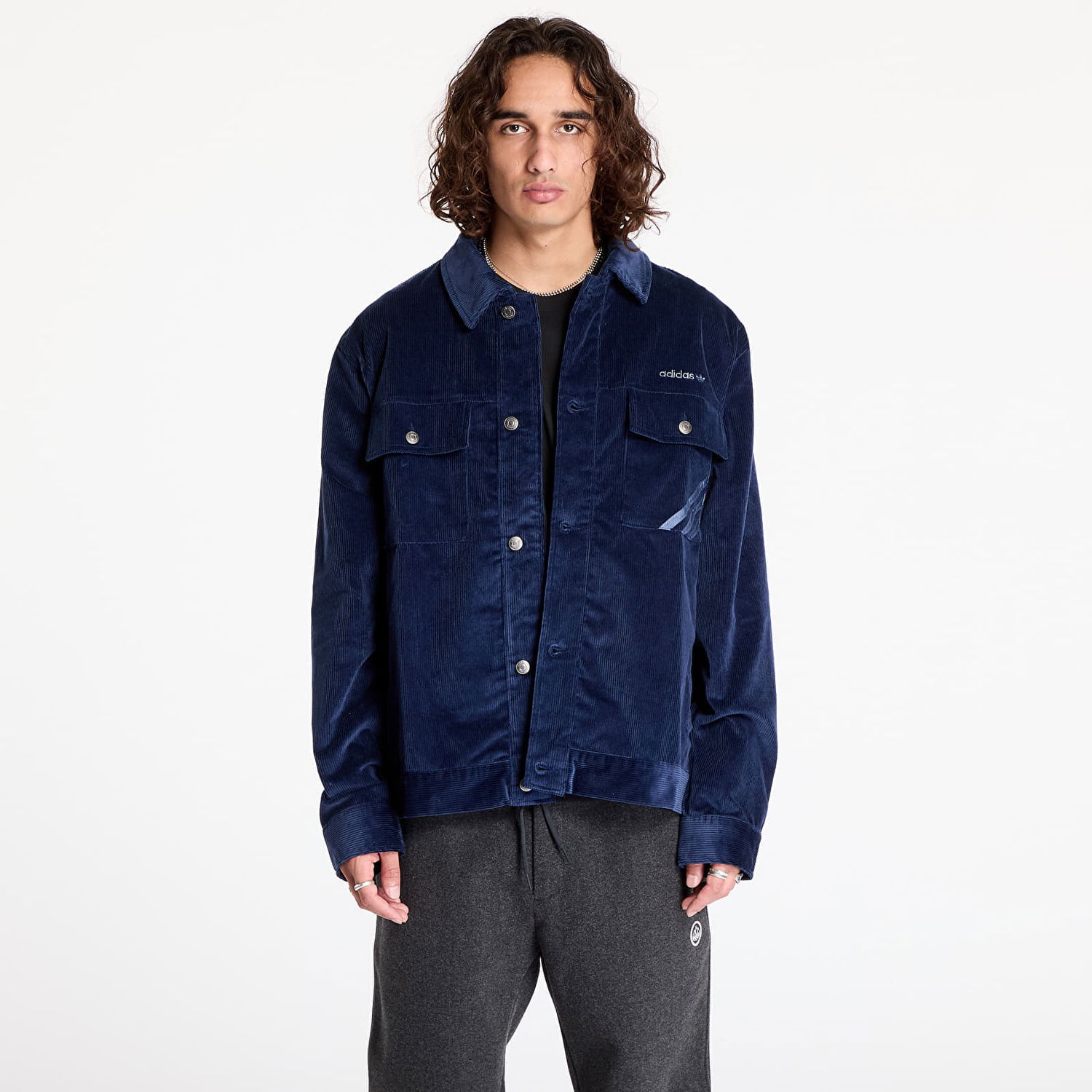 Яке adidas Originals Coach Jacket Night Indigo Тъмно синьо | IX9609, 0