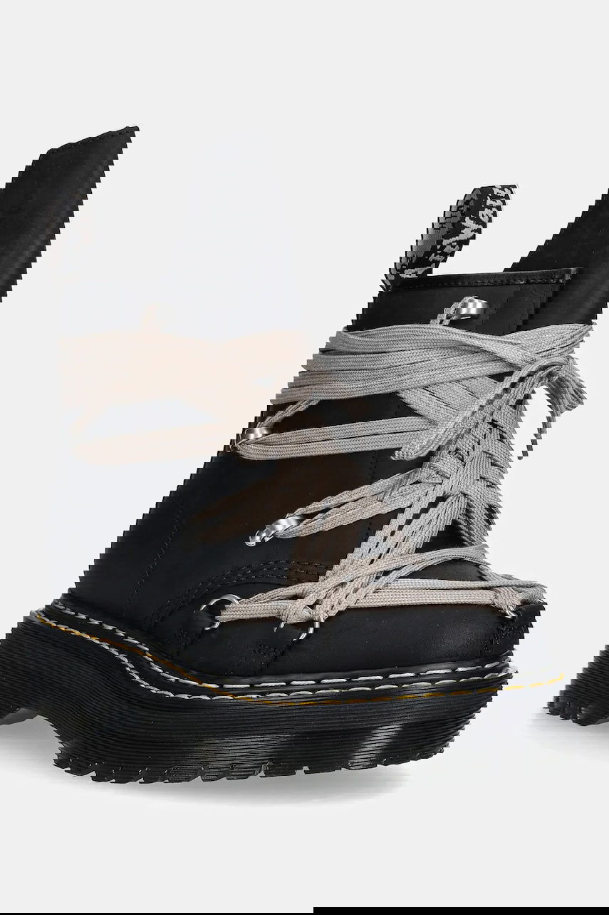 Кецове и обувки Rick Owens Rick Owens DRKSHDW x Dr. Martens 1460 Quad Sole Megalace® Boot Черно | DW02E6812.8001, 0