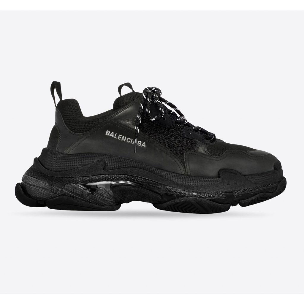 Кецове и обувки Balenciaga Triple S Sneaker Черно | 541624W2FB11000, 0