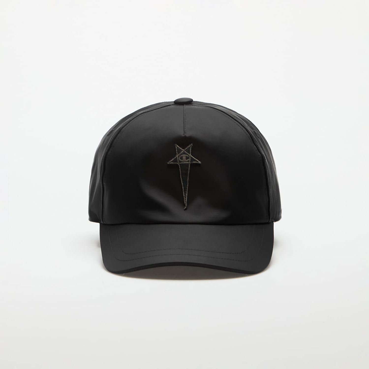 Шапка с козирка Rick Owens Champion x Baseball Cap Black Черно | CM01D6095 CHNY 09, 0
