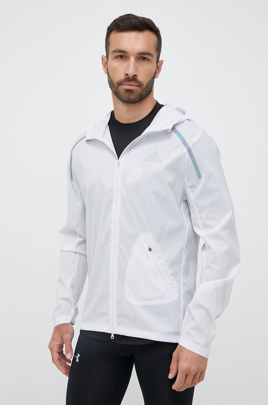 Ветровка adidas Performance Marathon Jacket Бяло | IB8953, 0