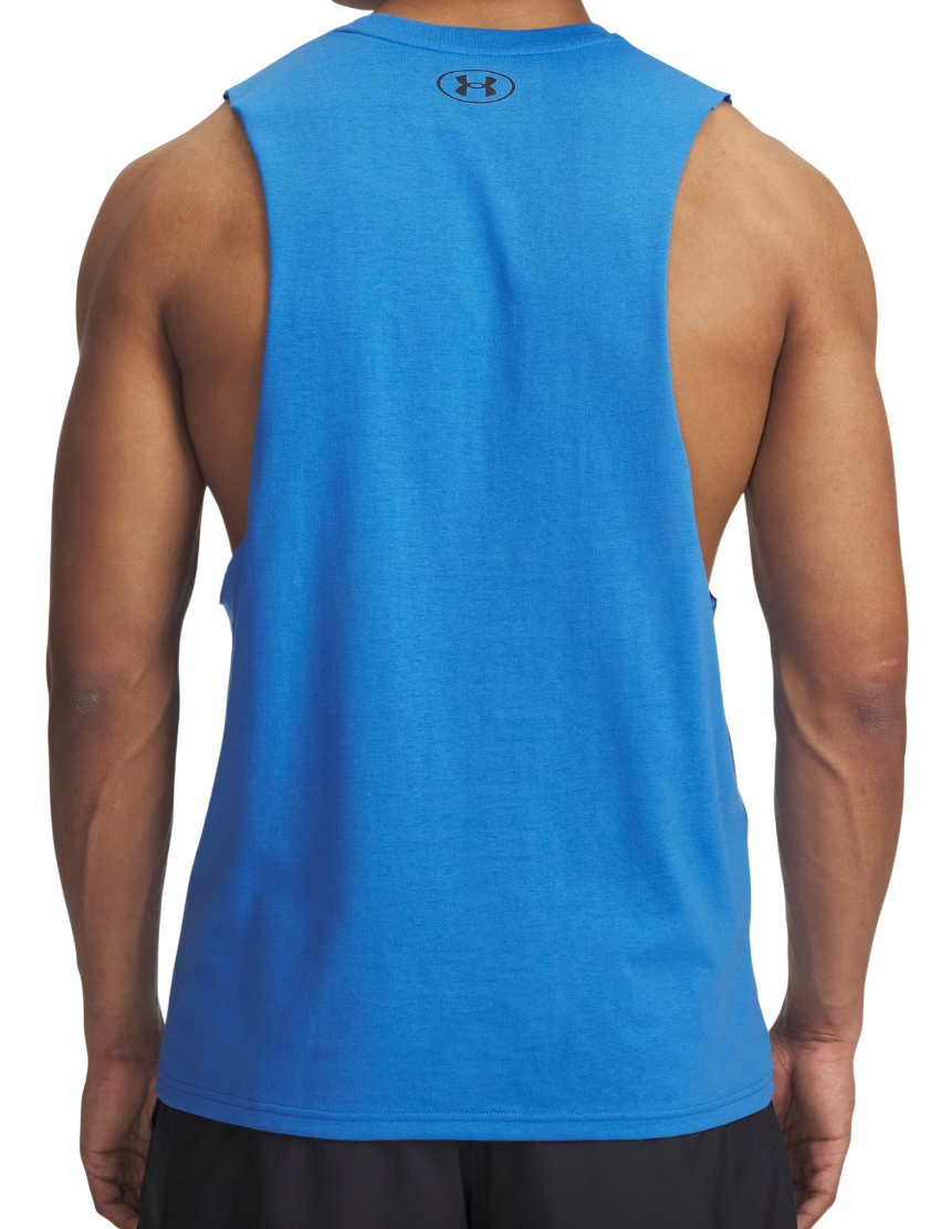 Потник Under Armour Left Chest Cut Off Tank Синьо | 1329286-402, 1