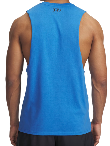 Потник Under Armour Left Chest Cut Off Tank Синьо | 1329286-402, 1