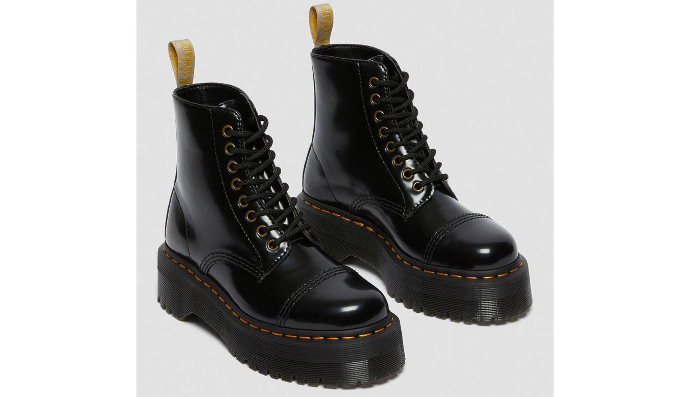 Кецове и обувки Dr. Martens Vegan Sinclari Platform Черно | DM26410001, 1