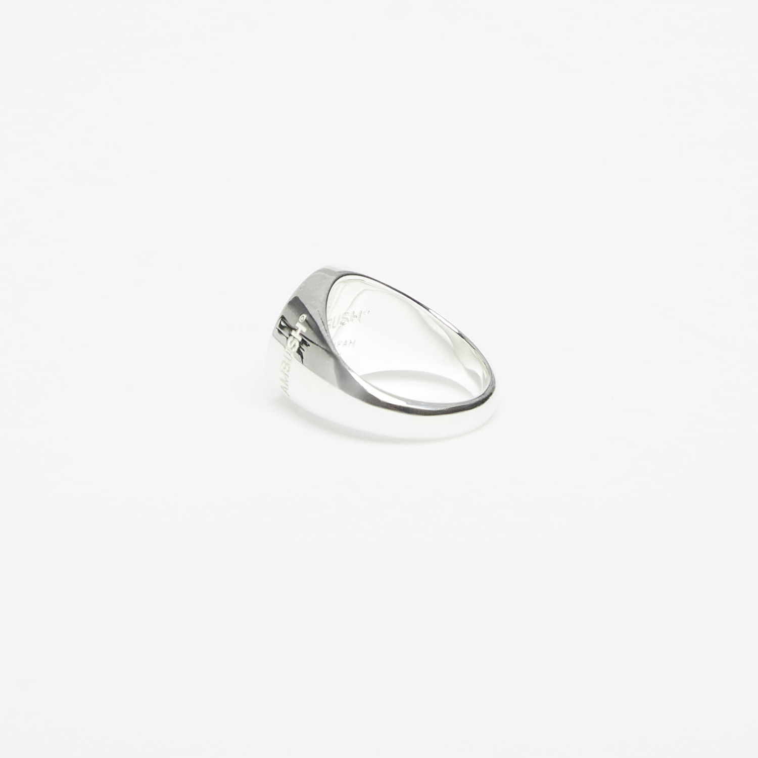 Пръстен Ambush Epoxy Emblem Ring Черно | BMOC008S24SIL0011000, 1