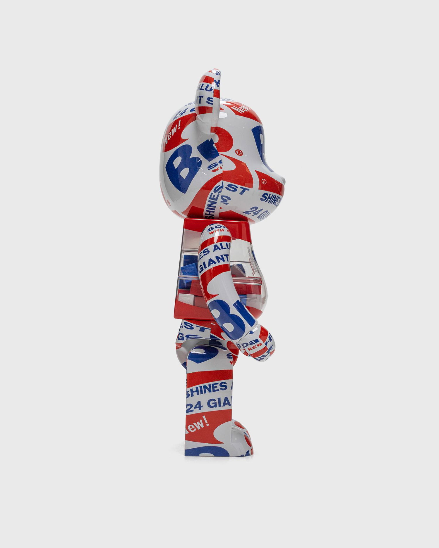 Колекционерско Medicom Toy ANDY WARHOL BRILLO 2022 1000% BE@RBRICK Figure Червено | MED1190, 1