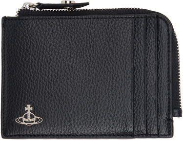 Портфейл Vivienne Westwood Zip Card Holder Черно | 51120009U-S000D-, 0
