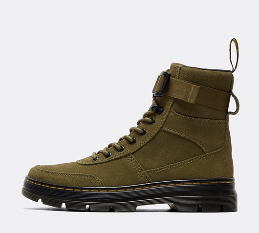 Кецове и обувки Dr. Martens Combs Tech Suede "Green" Зелено | 31226538, 0