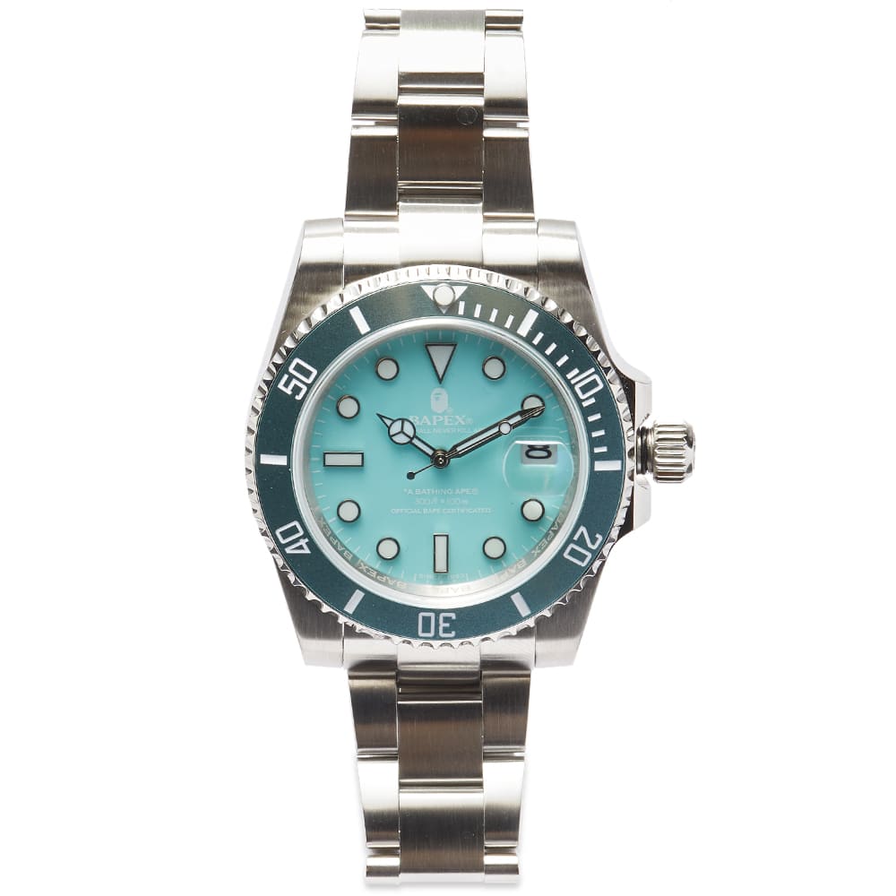 Часовник BAPE X Type 1 Watches Сиво | 001WHI801001M-SAX, 0