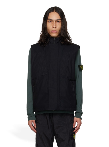 Жилетка Stone Island Black Ghost Down Vest Черно | 7915G08F1
