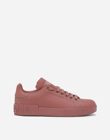 Кецове и обувки Dolce & Gabbana Calfskin Portofino Розово | CK1544A10658H415, 0
