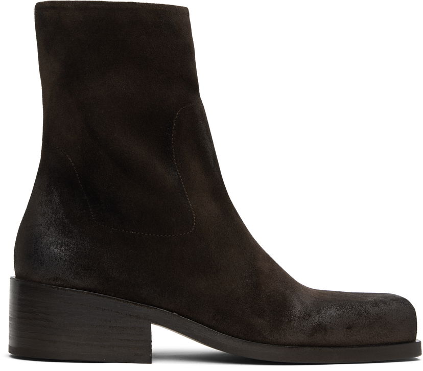 Облекло Marsèll Marsèll Cassello Suede Ankle Boots Кафяво | MM4340 P024460