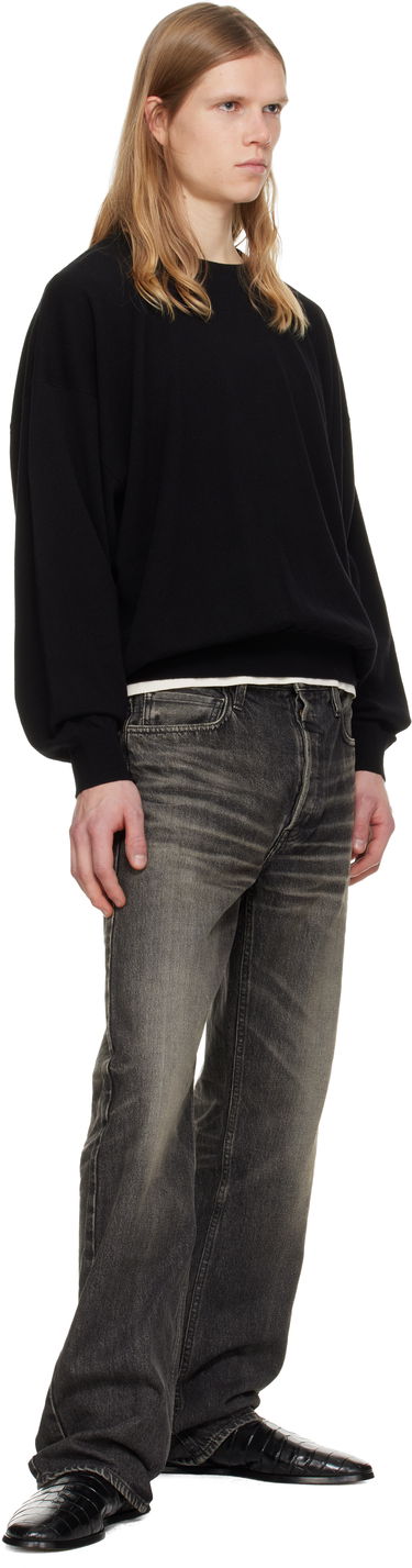 Пуловер Fear of God Fear of God Relaxed-Fit Cashmere Crewneck Sweater Черно | FG25FW20-206CAS-001, 3